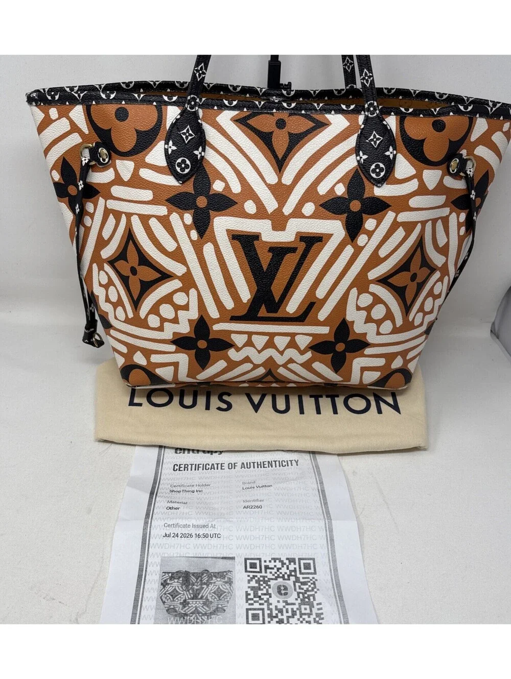 Louis Vuitton Crafty Monogram Neverful